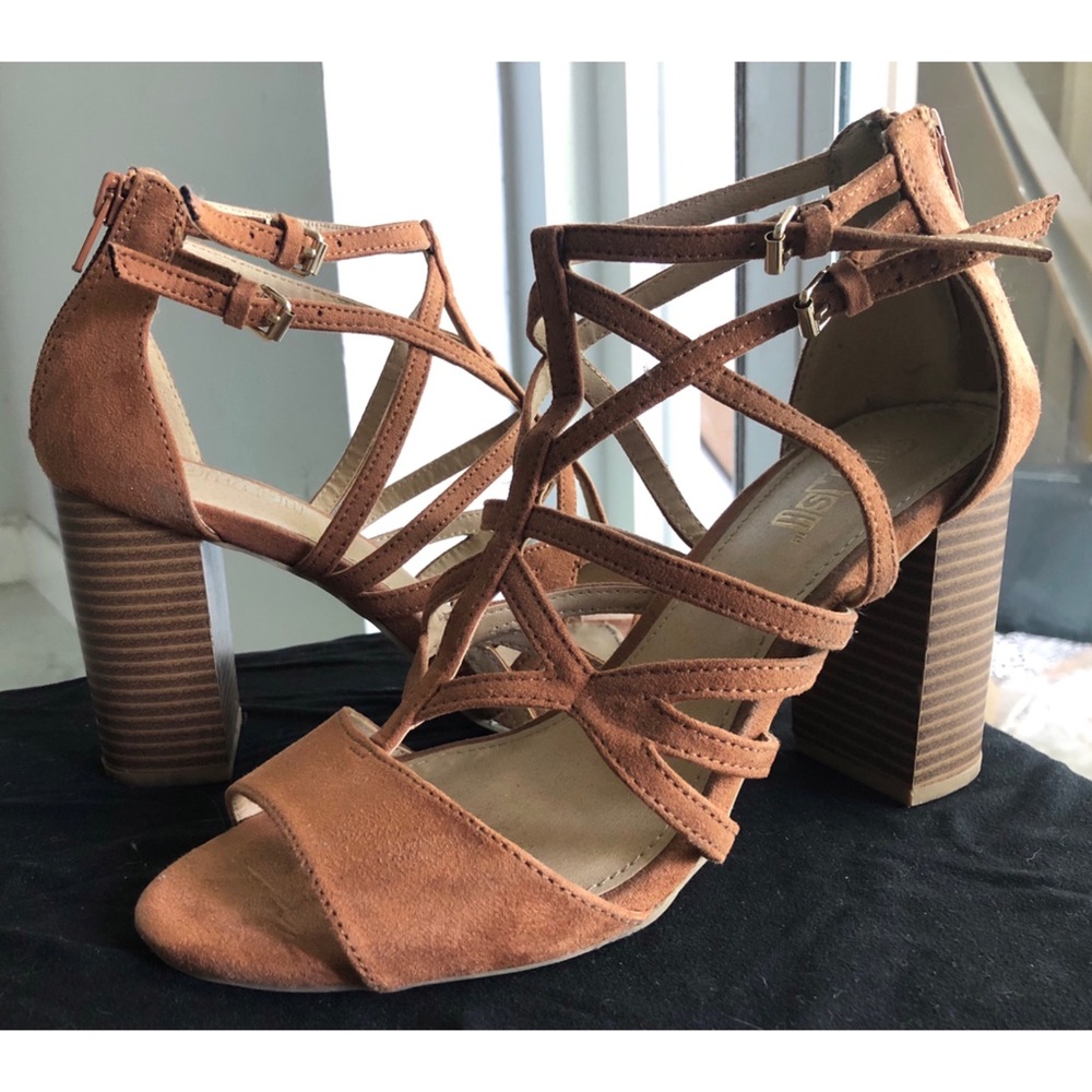 Suede sandals